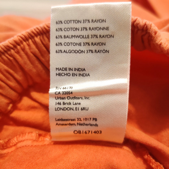 Free People To The Sky Parachute Pants Womens Sz M Pull-On Harem Lantern Comfort - Picture 12 of 16